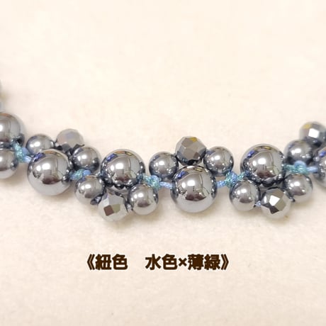 テラヘルツ組紐チョーカー　<華>