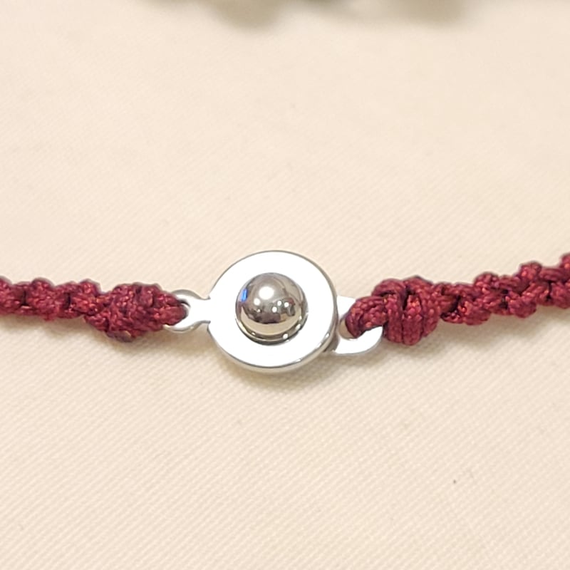 ワンちゃん用 テラヘルツと天然石のチョーカー2種の水晶とテラヘルツ