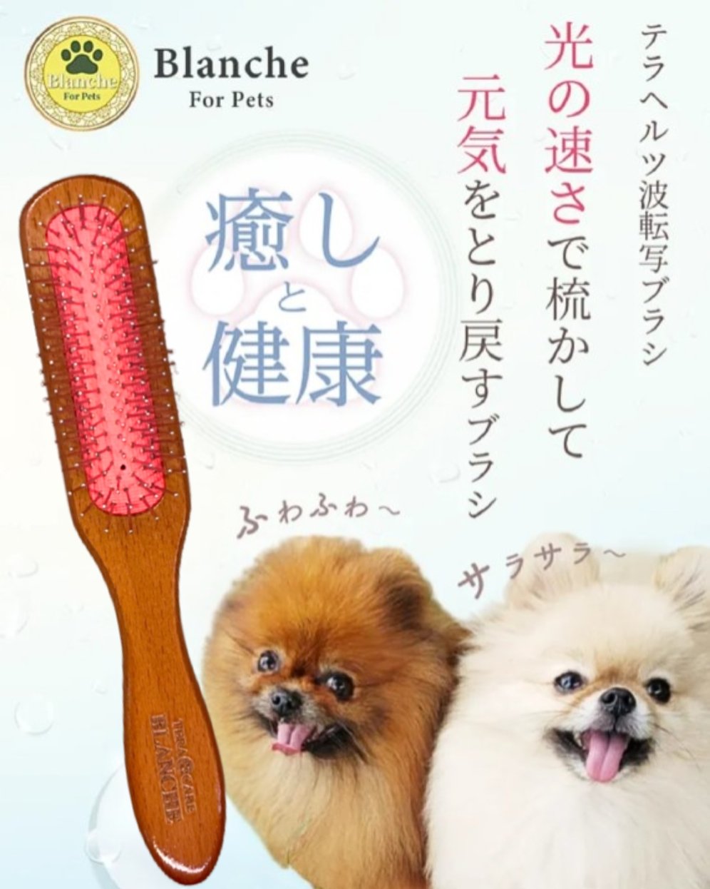 ペット&人 兼用で使える♪テラケア®ブラシ定価¥23,320 | 厳選