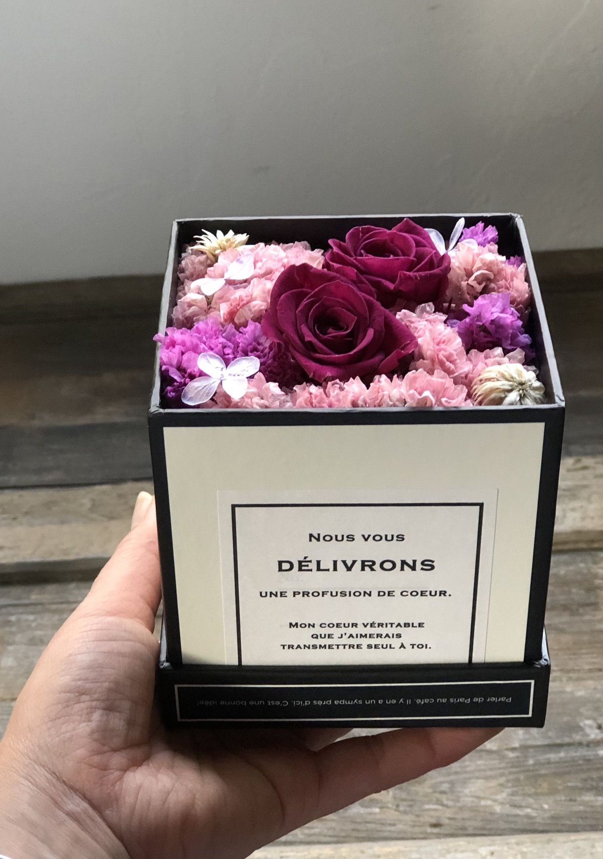 flower box（アンティークピンク系） 001 | Scent of Angels