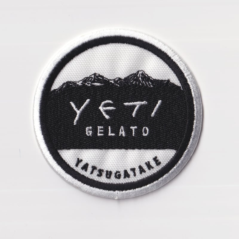 YETI GELATO New ロゴ オリジナルワッペン | YETI GELATO STORE