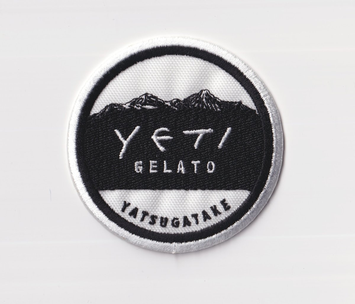 YETI GELATO New ロゴ オリジナルワッペン | YETI GELATO STORE