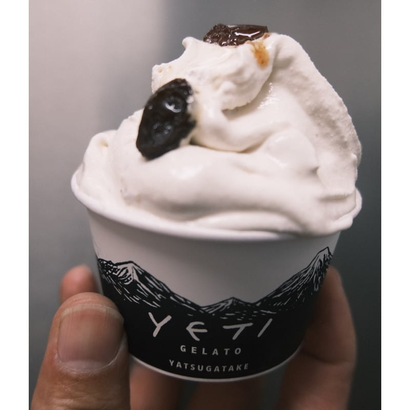 八ヶ岳をお届け』素材本来の味にこだわった《 YETI GELATO⑩CUP