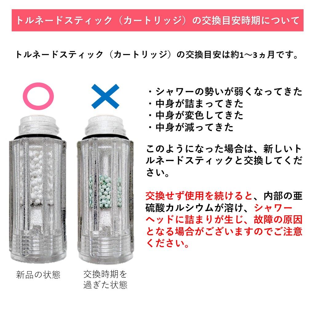 正規品】ミラブルplus＆ミラブルZERO 交換用トルネード