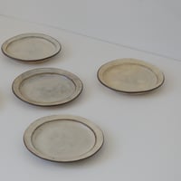 くにさきかたち工房　きなりリム丸皿