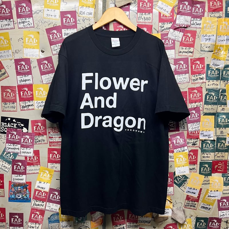 F.A.D 正式名称Tシャツ ブラック | Flower And Dragon STORE