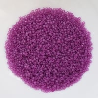 特小ビーズ バラパック 556 アバラス銀引ピンク | ビーズショップコメット