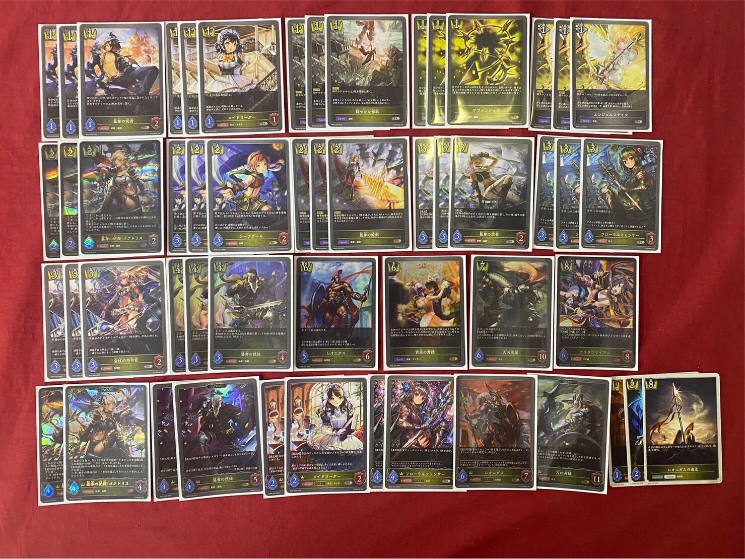 シャドウバースエボルヴ　簒奪ロイヤル　高レアリティセット　オクトリス original