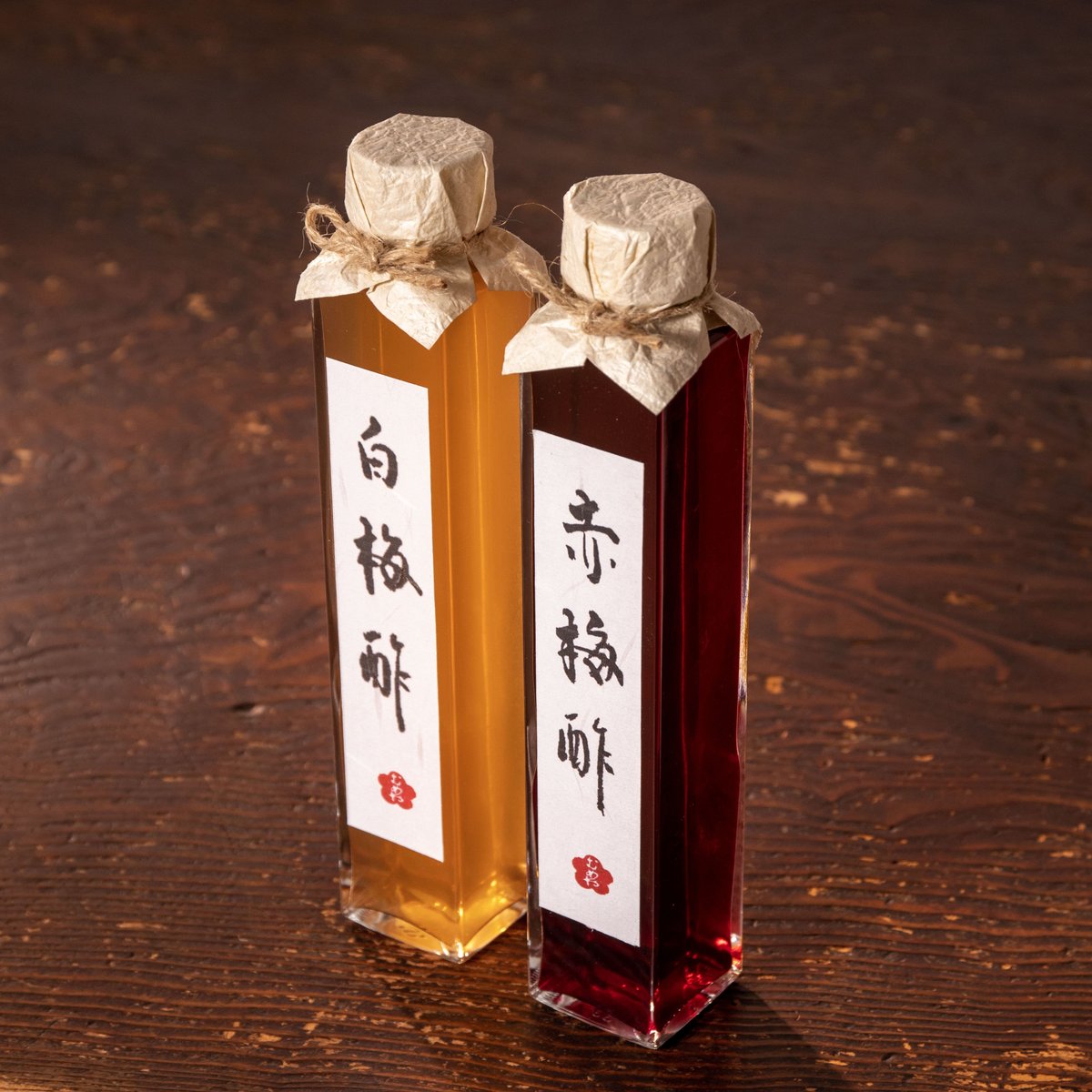白梅酢と赤梅酢 化粧箱入り | むめや