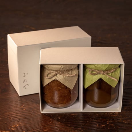 梅みそと梅の甘露煮　化粧箱入り