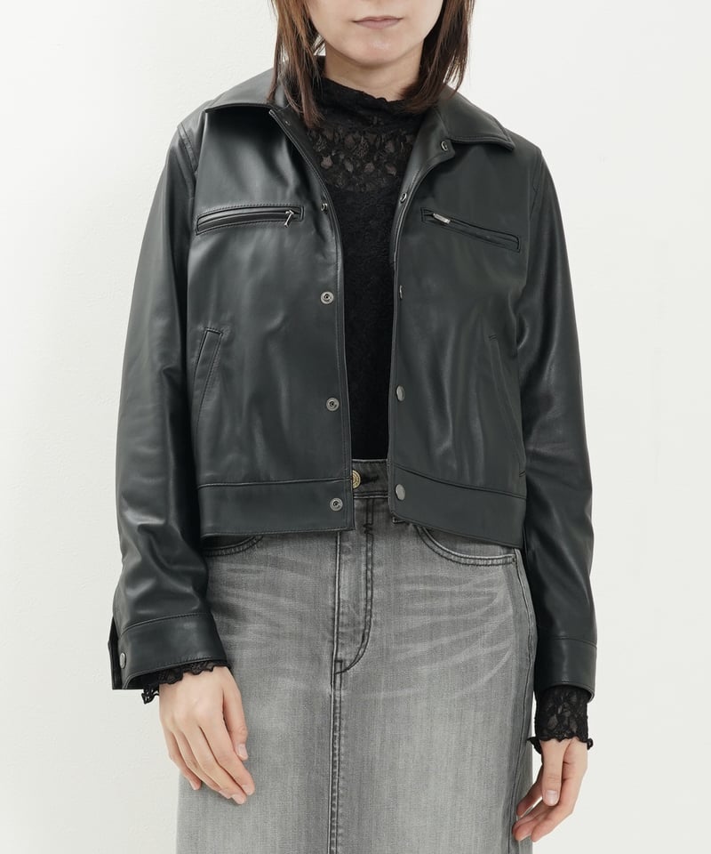 デタッチャブルラムレザージャケット（3色展開）_16235297
