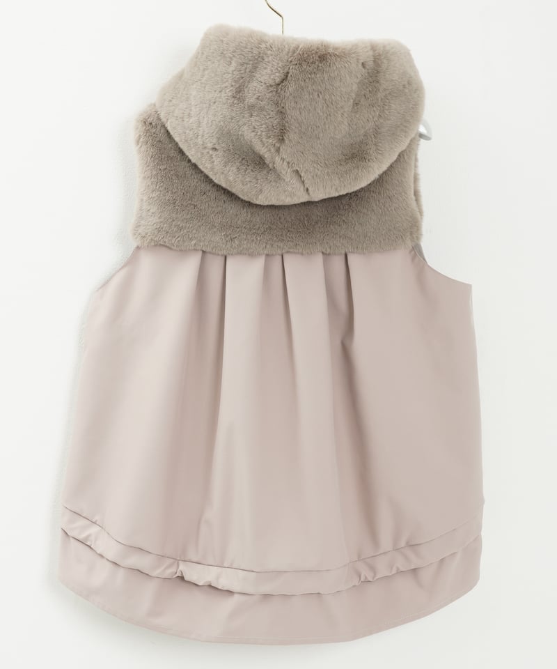 美品✩サファイアミンク✩変色無し✩ファーベスト✩柔らか✩艷やか✩ジレ slct01888-3.jpg