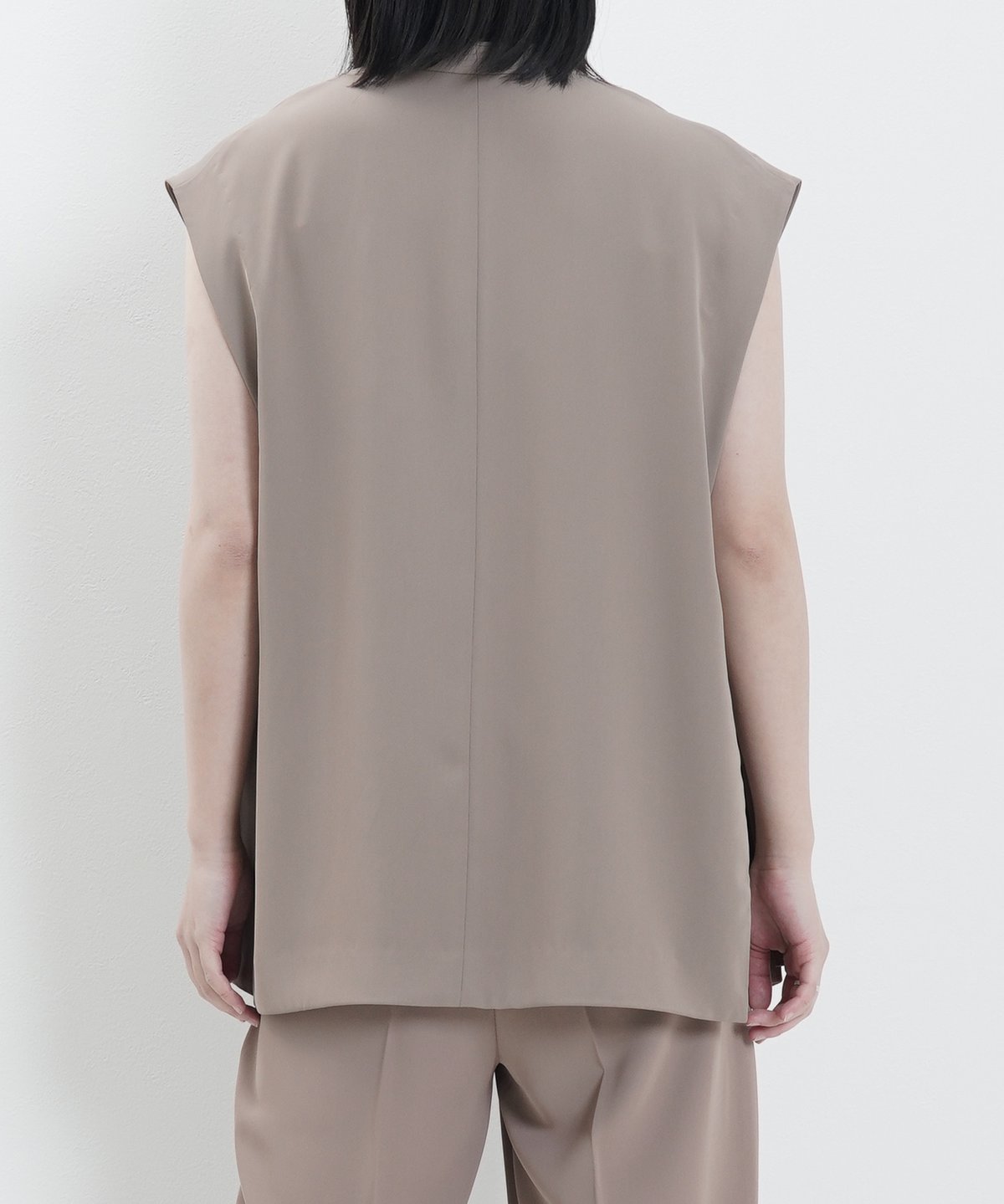 Sov. アイボリー ベスト 36 Sov. 「Sov.」 ベスト 36 ホワイト