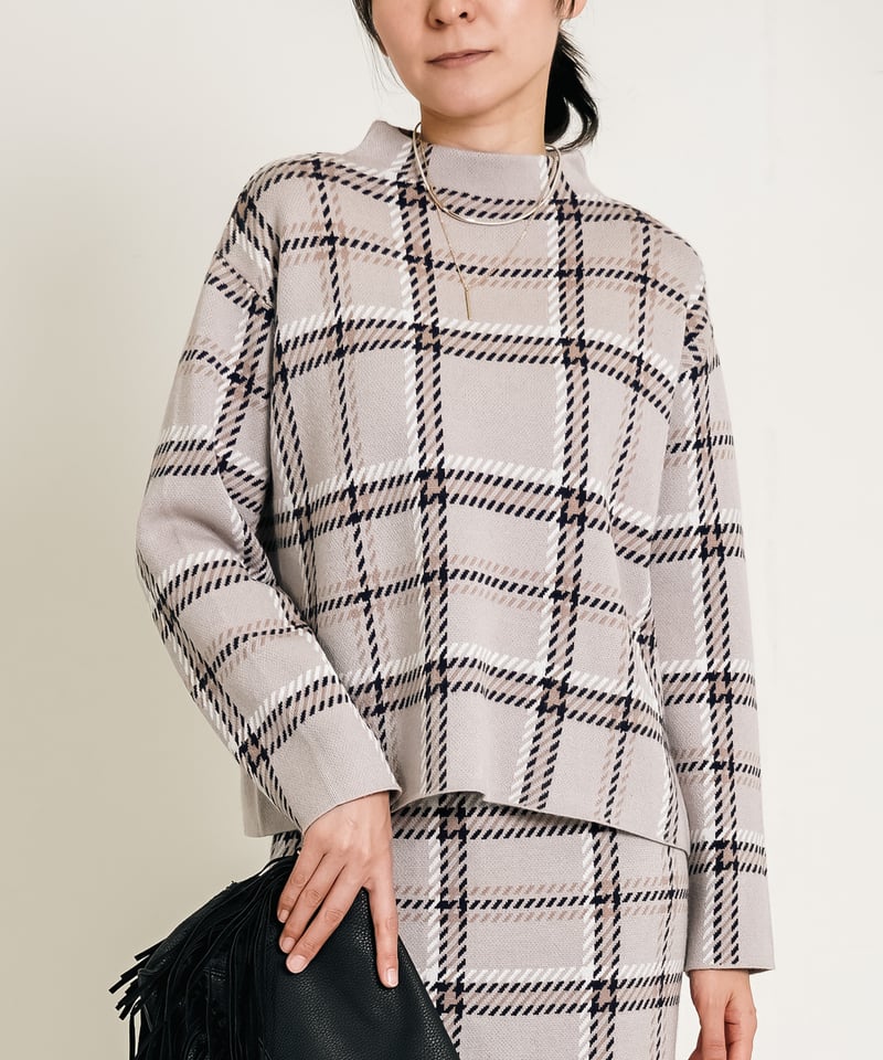 Naptime チェック ニット 新品 Naptime ナップタイム Nissy 西島隆弘 ニットパンツ チェック