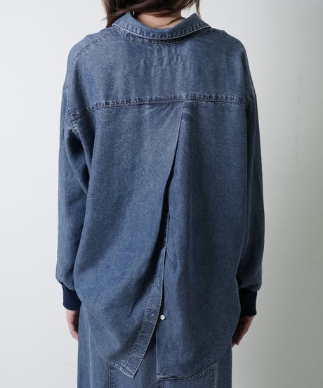 バックシャンテンセルシャツ（2色展開）_12136048