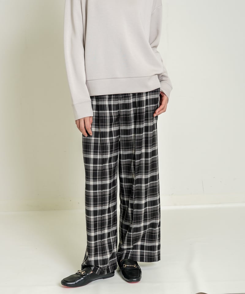 配色ベルトチェックパンツ（3色展開）_17265357 | C.C.CROSS ONLINE 