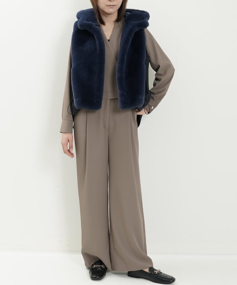 ファー×タフタジレ（3色展開）_16235261 | C.C.CROSS ONLINE