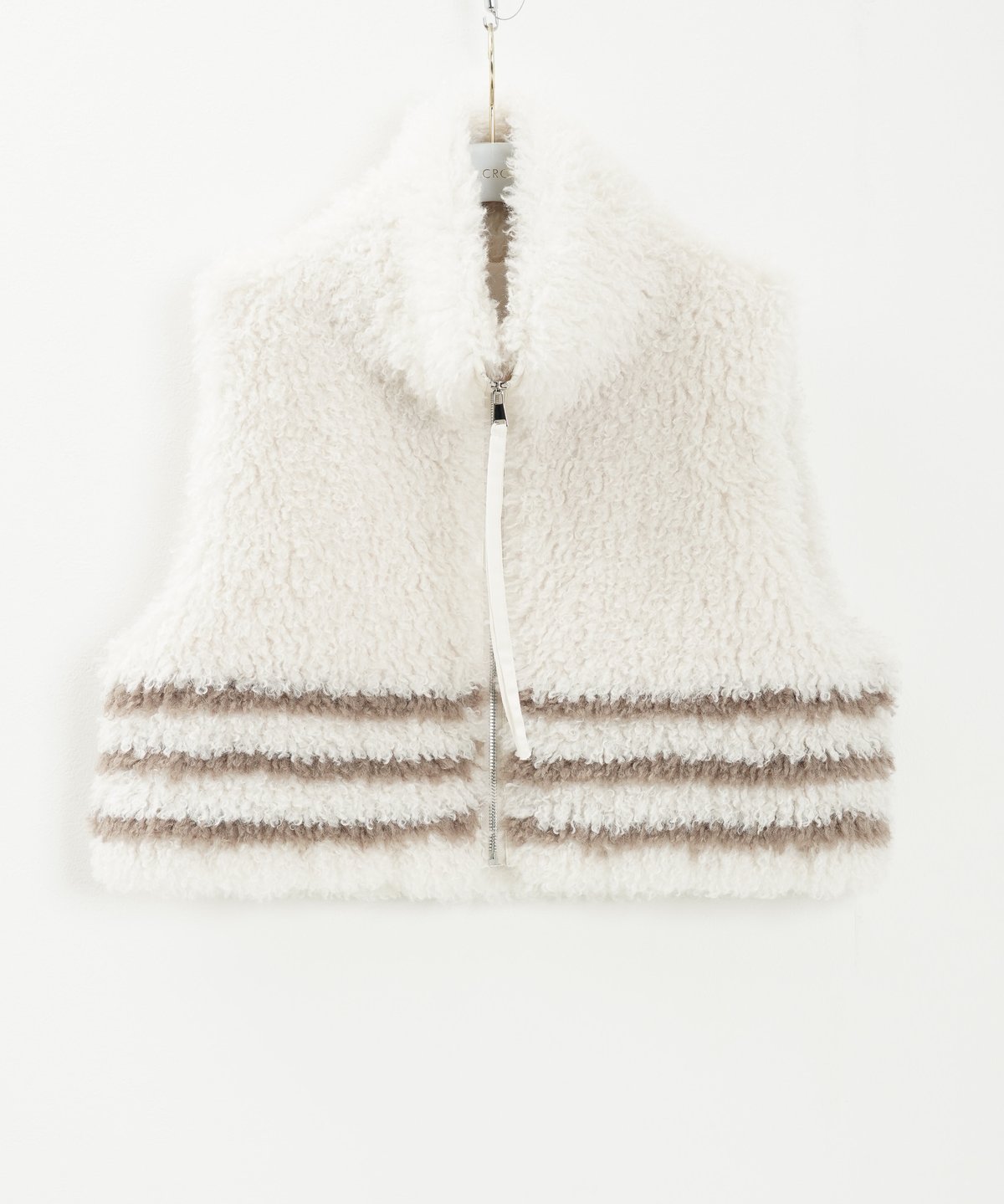 プードルファー2WAYショートベスト ホワイト プードルファー2WAYショートベスト ホワイト - メルカリ