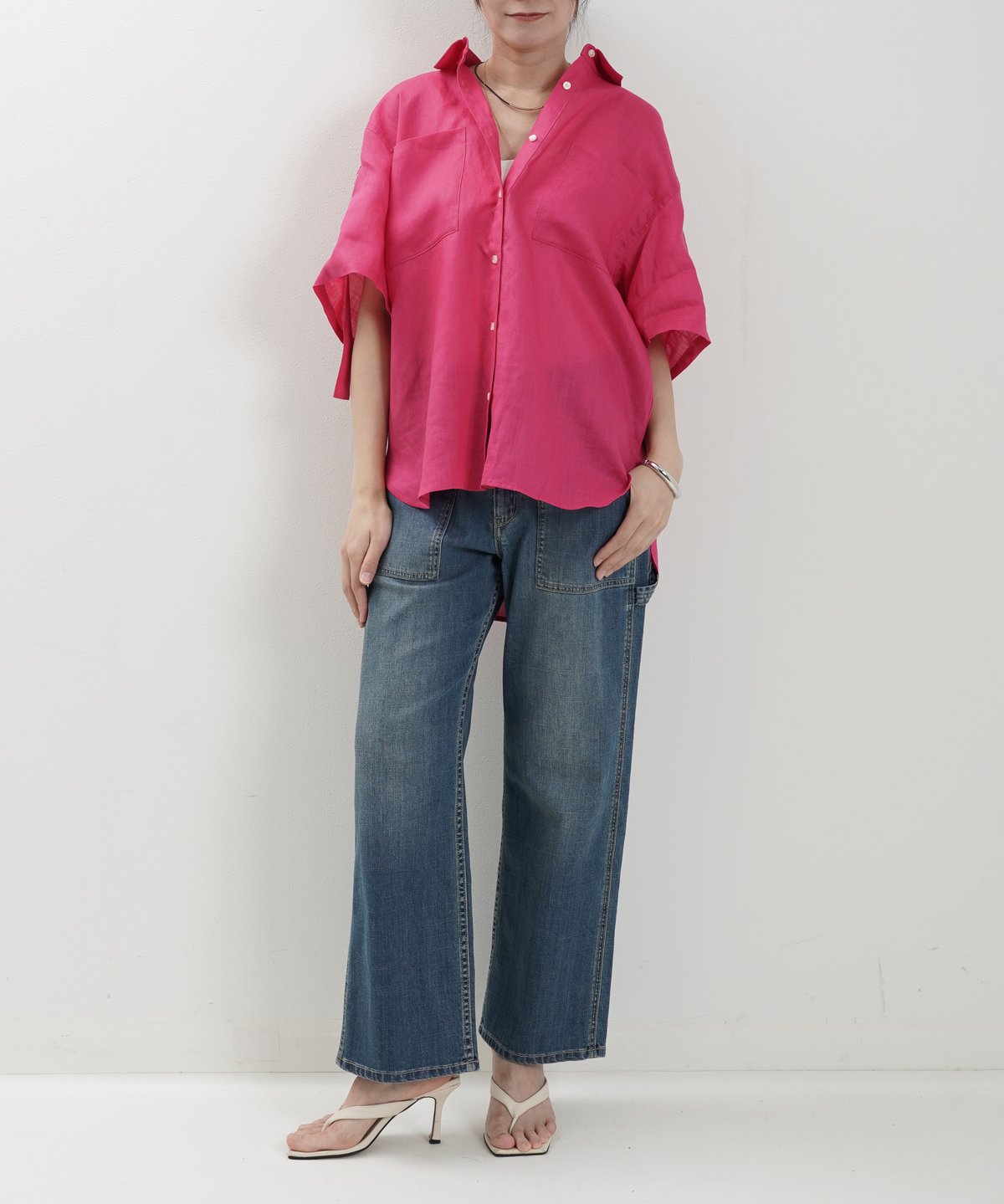 ロールアップスリーブシャツ ロールアップスリーブシャツ｜ROLL-UP SLEEVE SHIRTの通販｜regleam