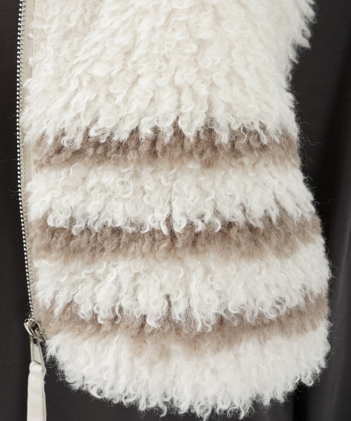 2WAYプードルファーショートベスト（4色展開）_16235284 | C.C.CROSS O