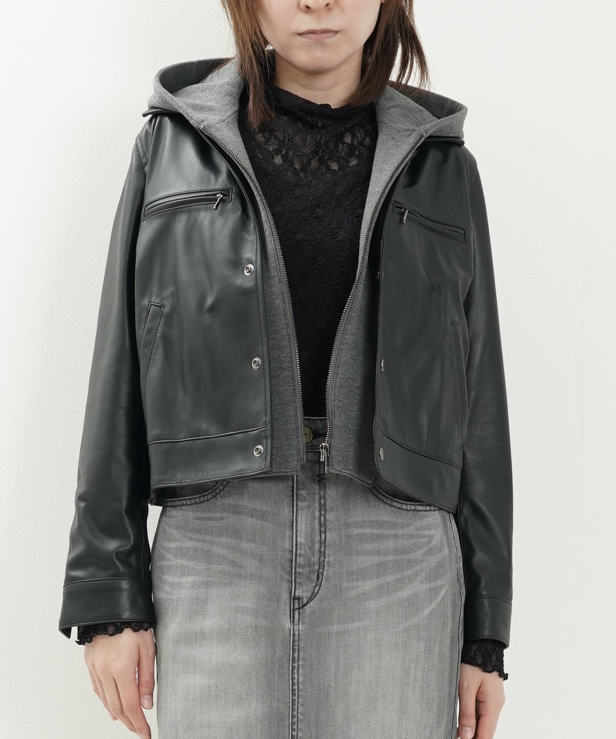 希少♦︎SHARE SPIRIT♡ホワイトレザージャケット♡size36 希少♦︎SHARE SPIRIT♡ホワイトレザージャケット♡size36 希少