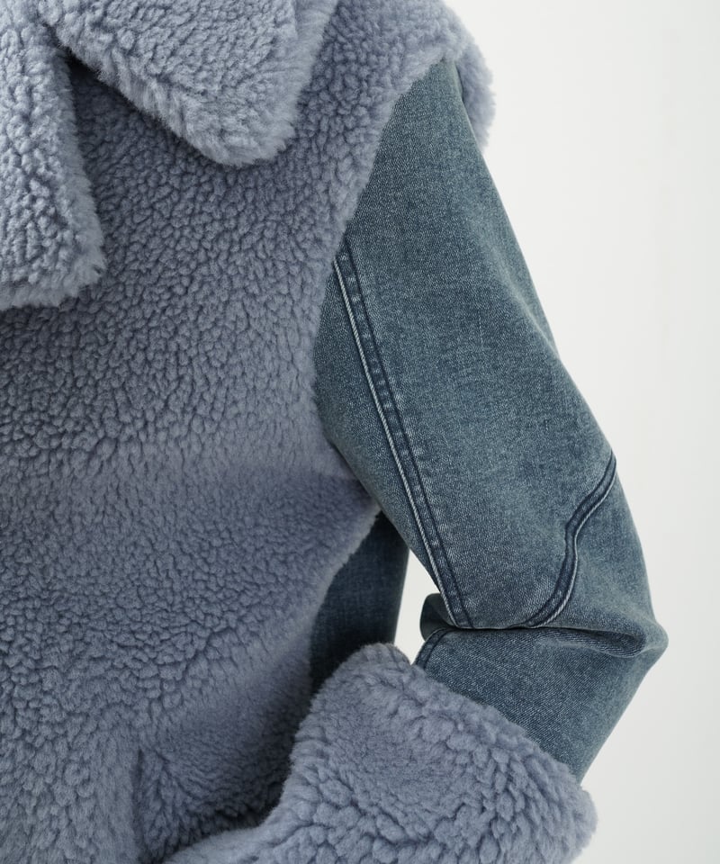 ボア×デニムJK（2色展開）_16135260 | C.C.CROSS ONLINE