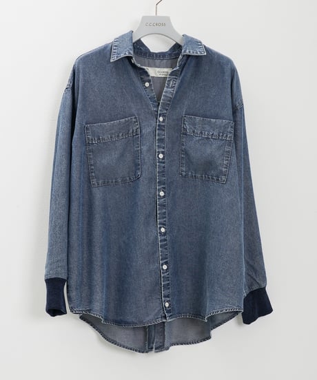 バックシャンテンセルシャツ（2色展開）_12136048