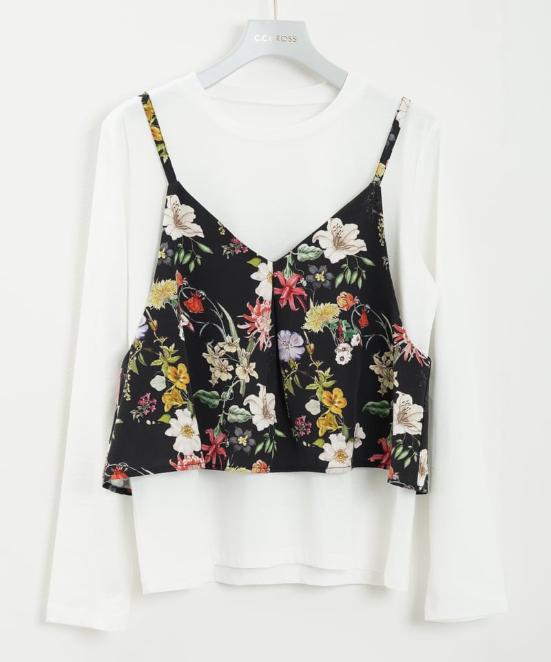 フラワーセットトップス（3色展開）_16245281 | C.C.CROSS ONLINE