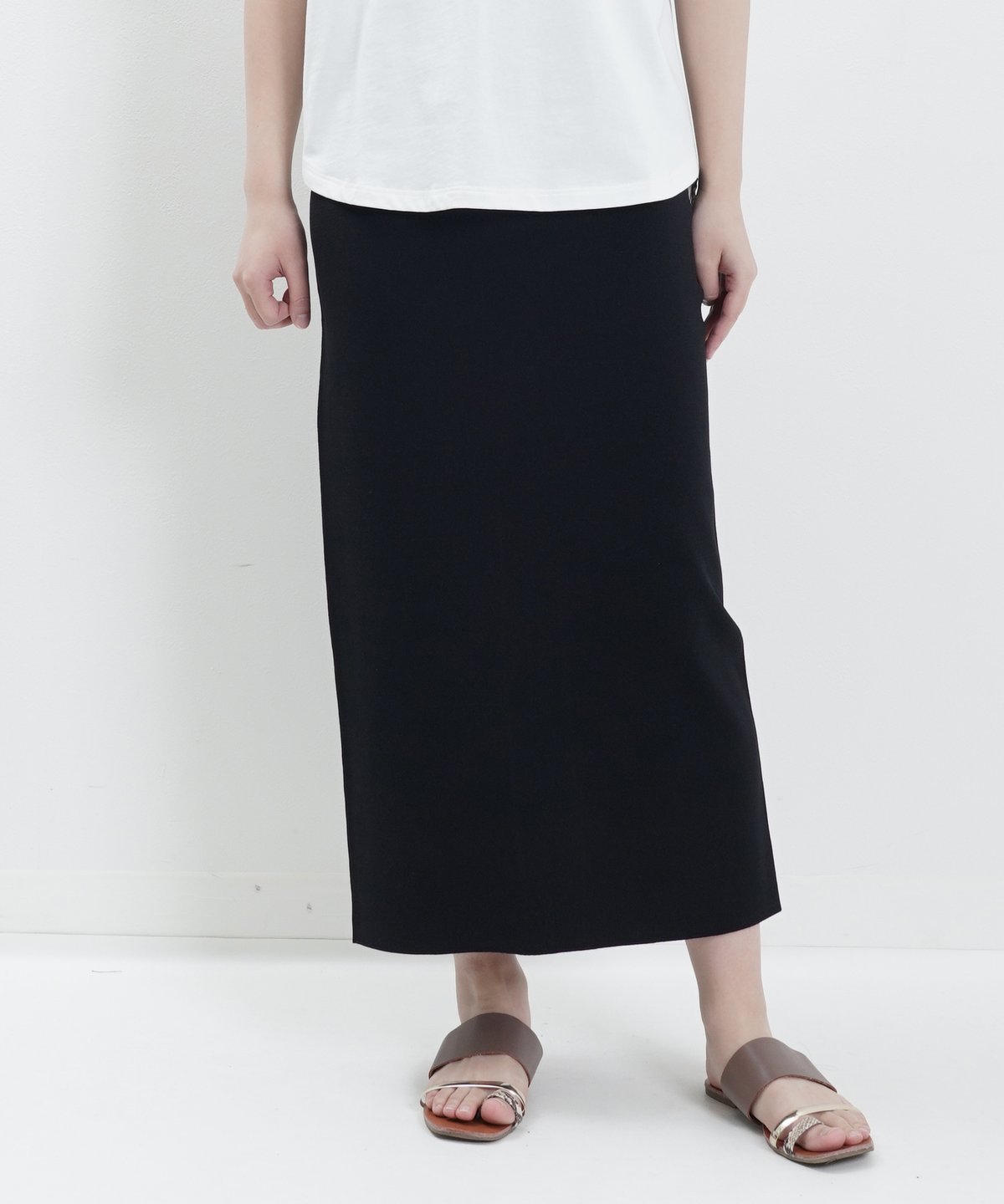 ニットストレートスカート（4色展開）_15355154 | C.C.CROSS ONLINE