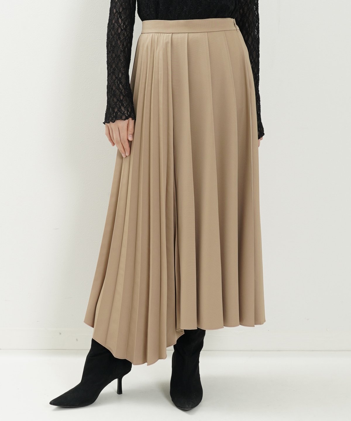 アシメプリーツスカート（3色展開）_16255256 | C.C.CROSS ONLINE