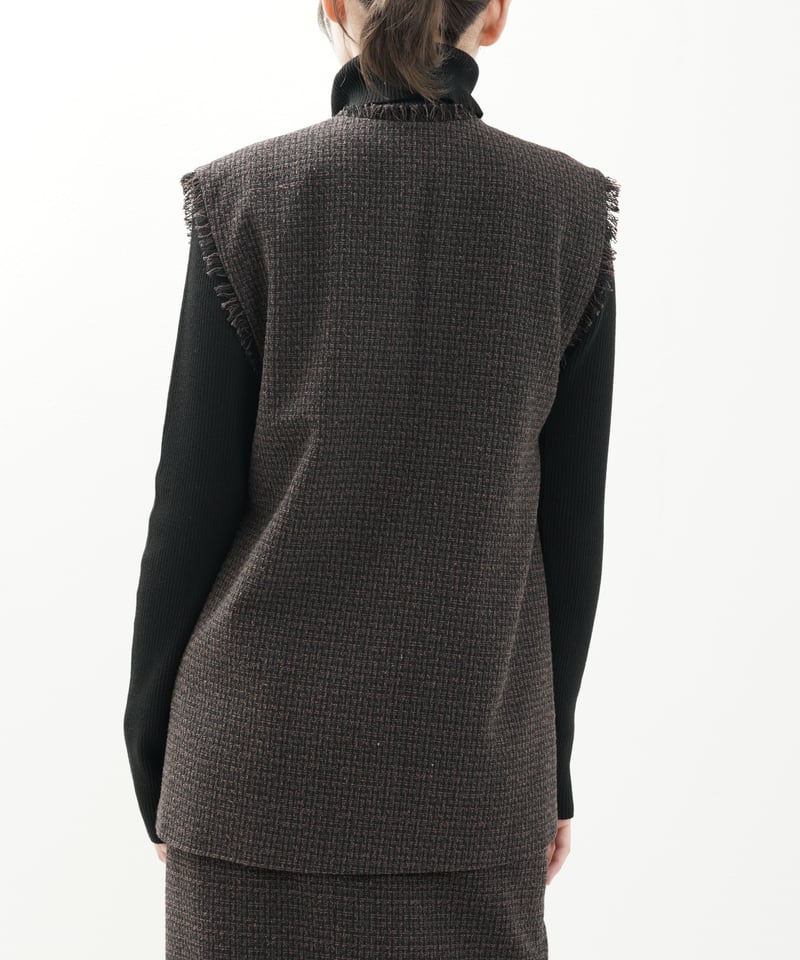 ツイードジレ（3色展開）_17235303 | C.C.CROSS ONLINE