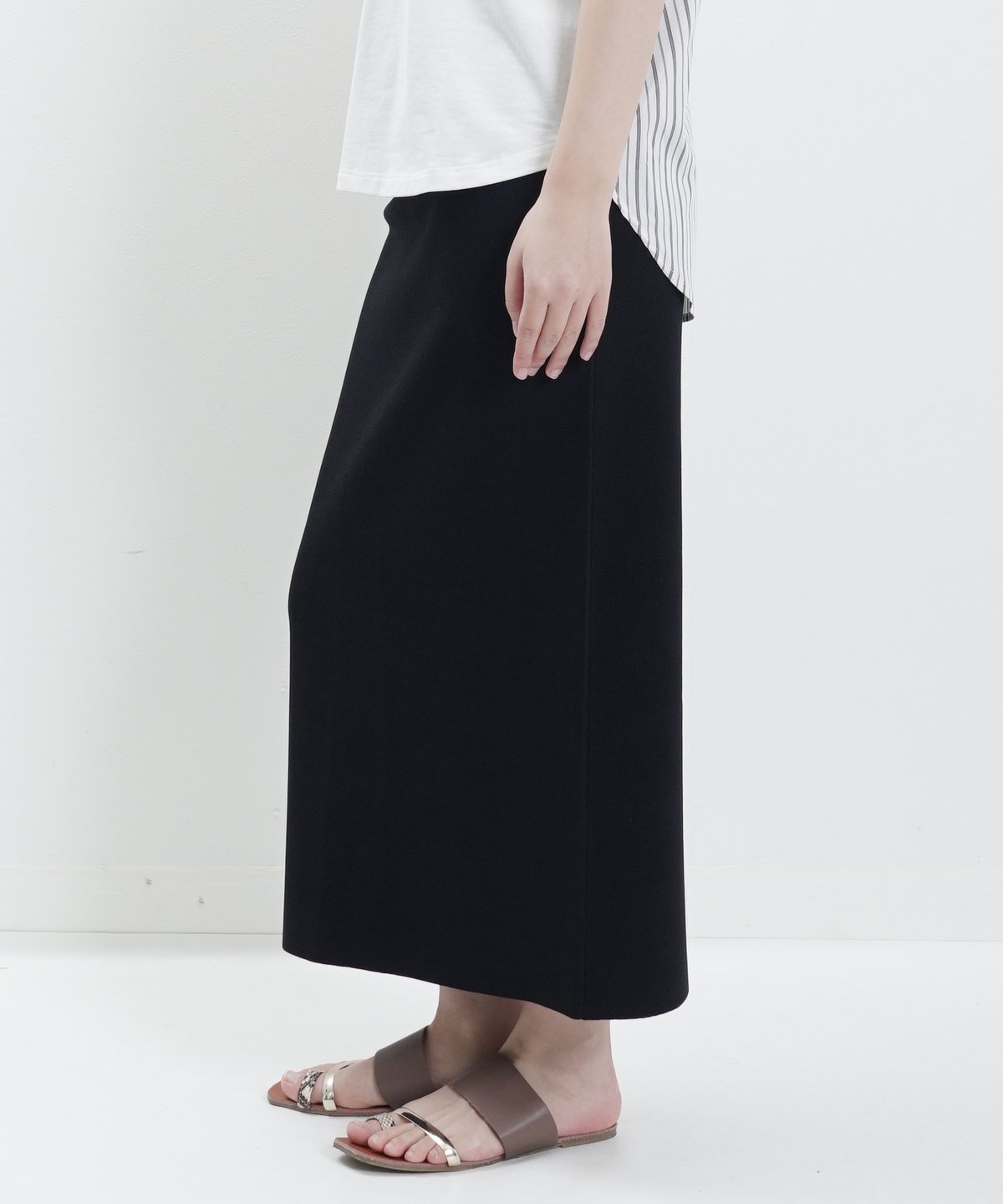 ニットストレートスカート（4色展開）_15355154 | C.C.CROSS ONLINE