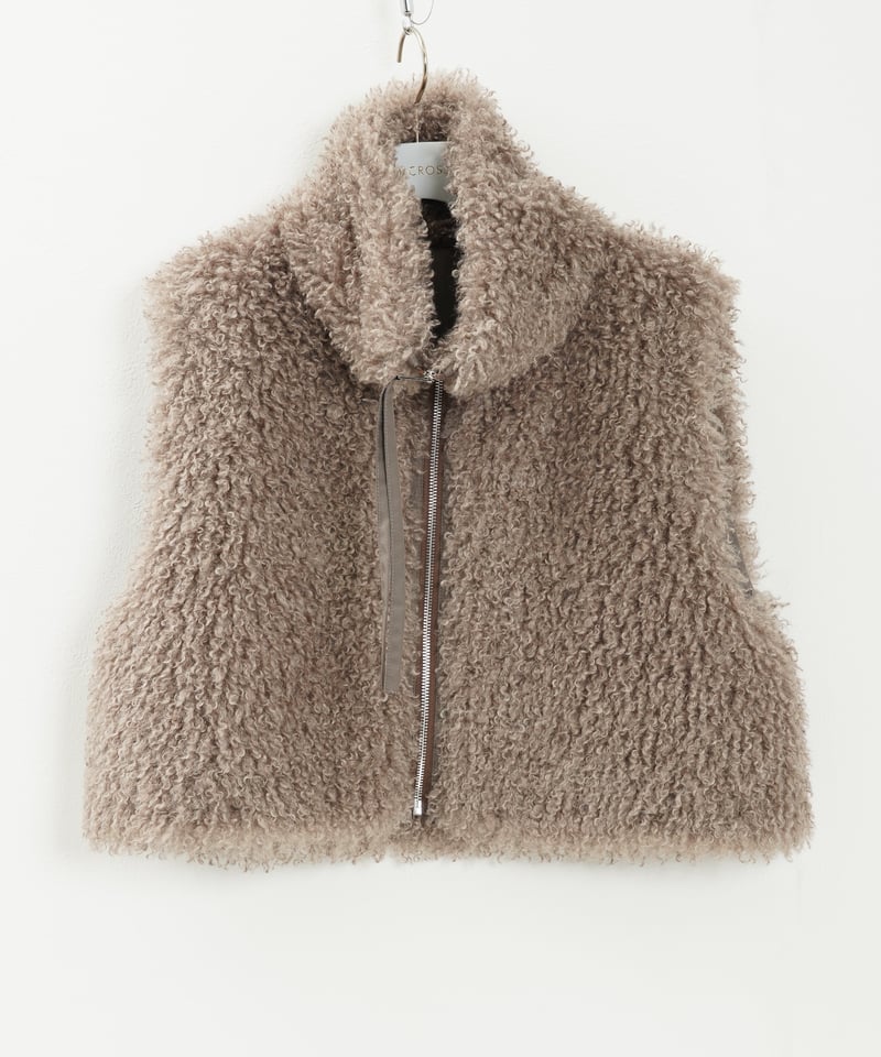 DOUBLE STANDARD カラフルファーベスト 38 新品同様 ショート丈エコファーベスト – Sirin Online Store