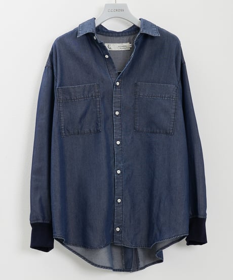 バックシャンテンセルシャツ（2色展開）_12136048