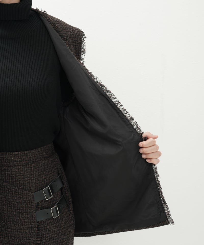 ツイードジレ（3色展開）_17235303 | C.C.CROSS ONLINE