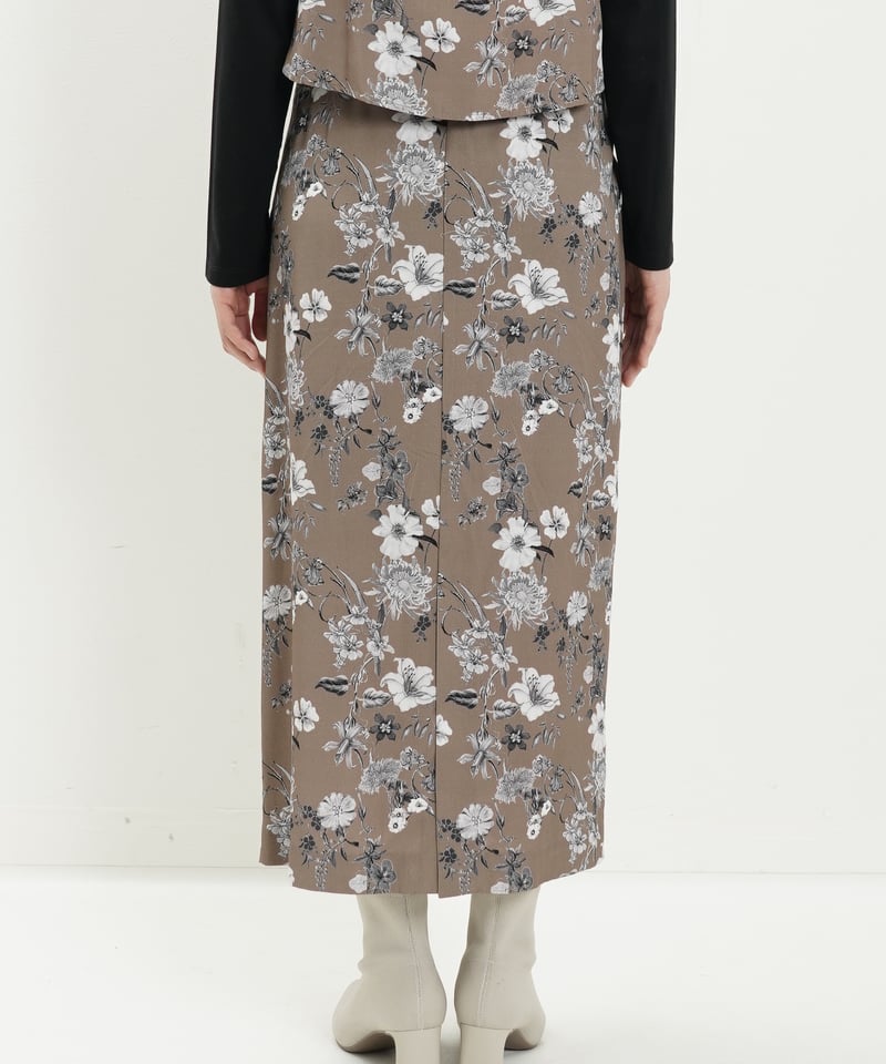フラワープリントスカート(3色展開）_16255283 | C.C.CROSS ONLINE