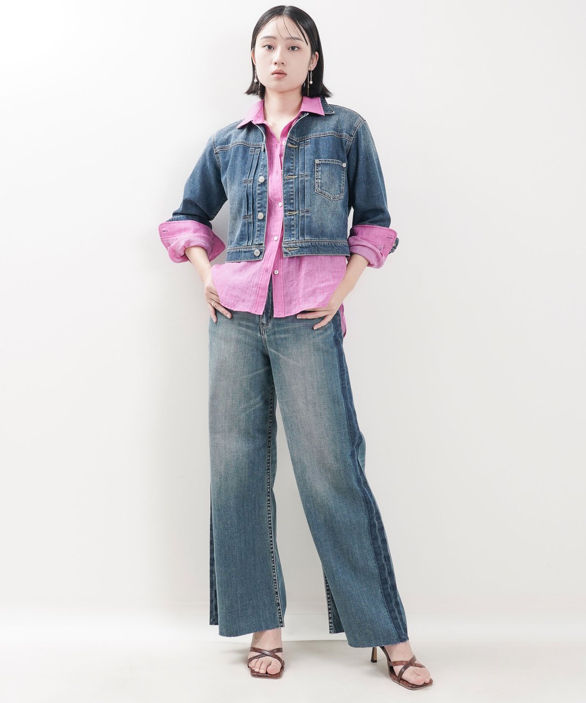 クロップトG-JAC(3色展開）_12135060 | C.C.CROSS ONLINE