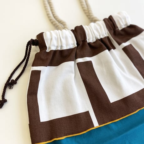 Linie Brown バッグ Lサイズ