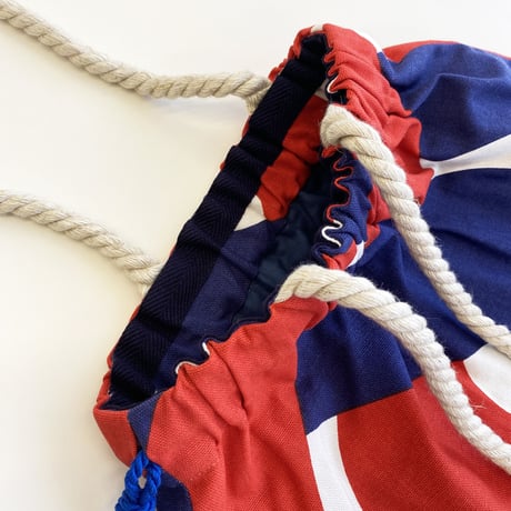 Dubbelflatan Red Blue バッグ Lサイズ