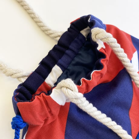 Dubbelflatan Red Blue バッグ Sサイズ