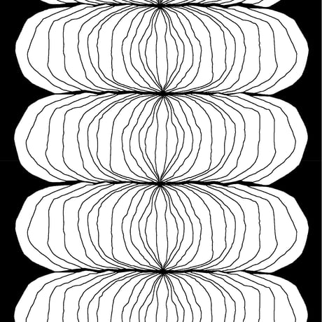 【フラットカーテン】Nippon Black / 幅280cm(両開き) x 丈135cm / 納期2週間
