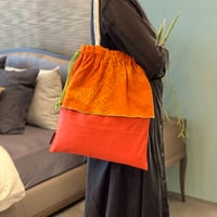 Maskros Orange バッグ Lサイズ