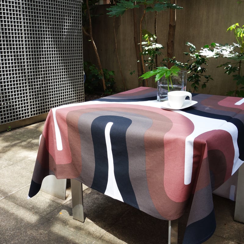 Vision Brown マルチクロス (幅140cm x 長さ200cm) | Nordis