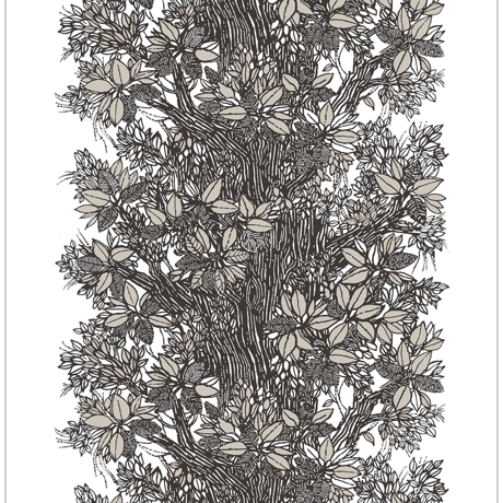 Träd Grey マルチクロス (幅140cm x 長さ200cm)