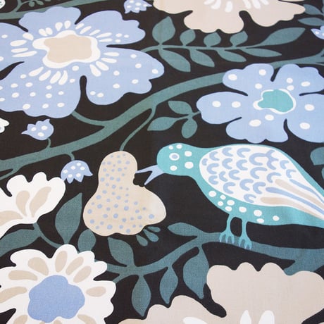 Blå Fågel  Blue マルチクロス (幅140cm x 長さ200cm)