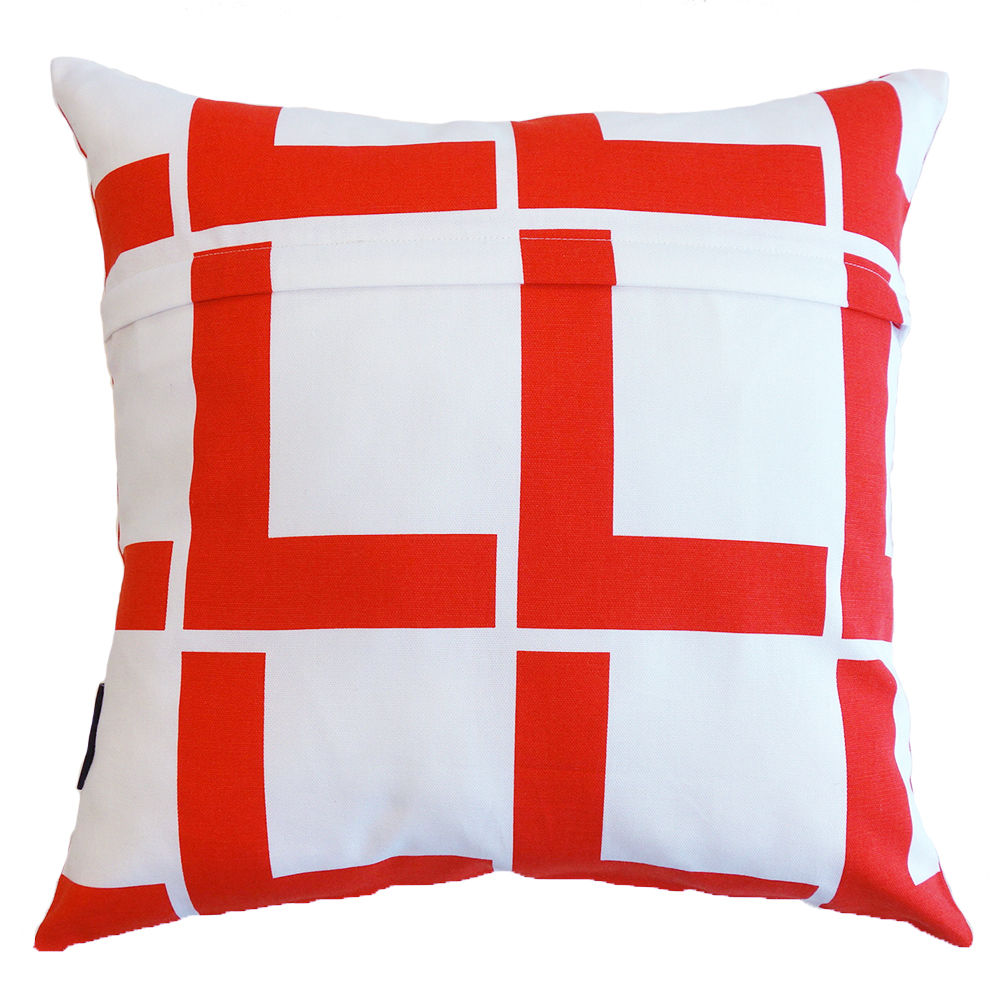 Linie Red クッションカバー (45cm x 45cm) | Nordiska Tyg