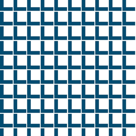 【フラットカーテン】Linie Blue / 幅260cm(両開き) x 丈135cm / 納期2週間