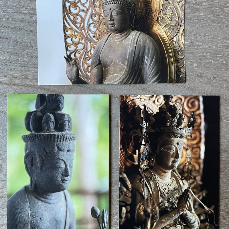 神峯山寺の仏像絵はがき(3枚セット) | 神峯山寺~Kabusanji~