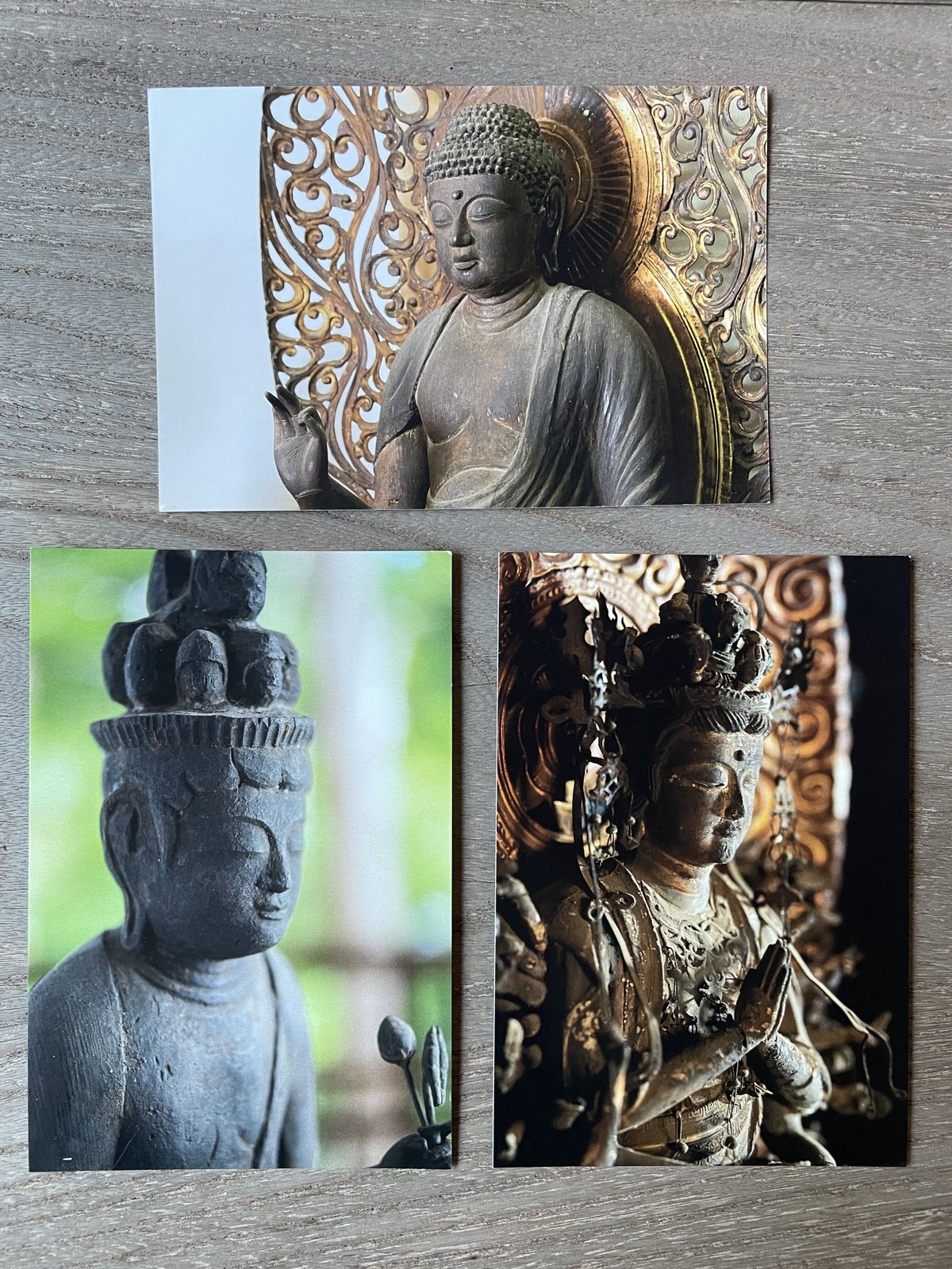 神峯山寺の仏像絵はがき(3枚セット) | 神峯山寺~Kabusanji~