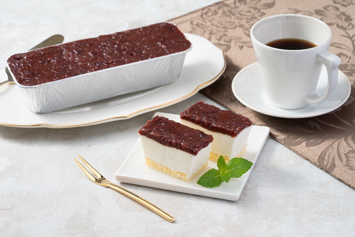 あんレアチーズケーキ | 京料理 六盛